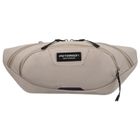 Saszetka na biodro, nerka, jasnoszara, Peterson