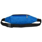 Saszetka na biodro, nerka, niebiesko-czarna, Loren