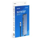Savio, hub USB-C, 7w1