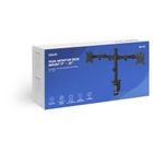 Savio, podwójny uchwyt biurkowy do monitorów, 17" - 32" 2X 2 - 9 KG, UM-03