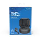 Savio, słuchawki bezprzewodowe Bluetooth, 5.3 z mikrofonem, Anc, Enc, Qc Tws-12