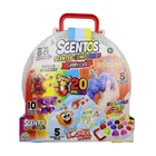 Scentos, pachnące masy plastyczne, zestaw w walizce, 20 szt.