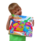 Scentos, Pachnący piasek kinetyczny, zestaw z akcesoriami, 5 kolorów