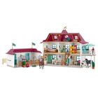 Schleich, Horse Club, Posiadłość ze stajnią, zestaw z figurkami, 42551