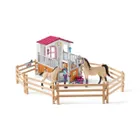 Schleich, Horse Club, Zgroda dla koni, zestaw z figurkami, 42369