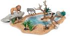 Schleich, Wodopój, zestaw z figurkami i akcesoriami, 42258