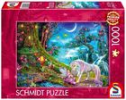 Schmidt, Jednorożec i wróżka, puzzle, 1000 elementów