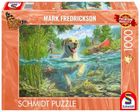 Schmidt, Mark Fredrickson, Labrador na rybach, puzzle, 1000 elementów