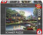 Schmidt, Thomas Kinkade, Domek nad strumykiem, puzzle, 1000 elementów