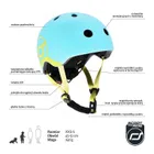 Scoot & Ride, kask ochronny, Blueberry, rozmiar 45-51 cm