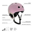 Scoot & Ride, kask ochronny, Rose, rozmiar 45-51 cm