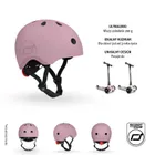 Scoot & Ride, kask ochronny, Wildberry, rozmiar 51-55 cm