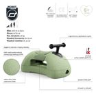 Scoot & Ride, My First, ewolucyjny jeździk, pchacz, 3w1, Olive, 6 m+