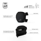 Scoot & Ride, zestaw ochraniaczy, Black, rozmiar S