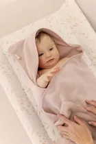 Sensillo, okrycie kąpielowe, frotte, beige, 100-100 cm