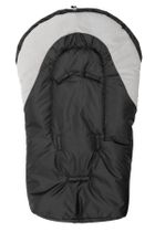 Sensillo, śpiworek do nosidełka polarowy, black/grey