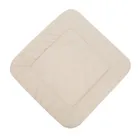 Sensillo, Velvet, rożek bloom beige, 75-75 cm