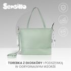Sensillo, Żurawie, torba do wózka, ekoskóra, oliwka