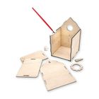 SES Creative, domek drewniany dla ptaków, zestaw kreatywny