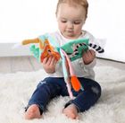 SES Creative, książeczka sensoryczna, ogonki zwierząt