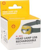 Shell, latarka czołowa LED, USB, z kablem