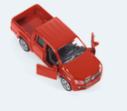 Siku, Pick-up z przyczepą, model pojazdu, 3543
