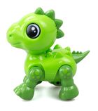 Silverlit, Dino Heads Up, Stegozaur, zabawka interaktywna, zielony