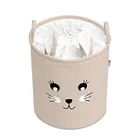 Sipo, kosz na zabawki XXL, wersja premium, zamykany na ściągacz, Królik