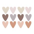 Sipo, naklejki na ścianę do pokoju dziecięcego, Serca boho