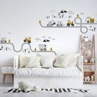 Sipo, naklejki na ścianę do pokoju dziecięcego, Traktory i ulica