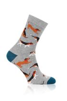 Skarpetki damskie, szare, Italian Fashion