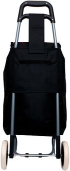 Slazenger, wózek torba na kółkach na zakupy ze stelażem, czarny, 31l