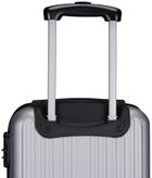 Slazenger, zestaw 2 walizek, 18 i 26 cali, silver