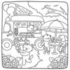 Słodkie zwierzaki. Przytulne kolorowanie