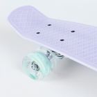Smiki, deskorolka typu fish ze świecącymi kołami LED, lila