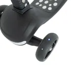 Smiki, hulajnoga 3-kołowa, światła LED, czarna