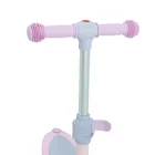 Smiki, hulajnoga 3-kołowa z siedzeniem, różowa