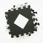 Smiki, kontrastowa mata piankowa, figury, 9 elementów