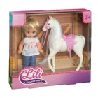 Smiki, Lili, mała lalka, zestaw z figurką konia