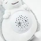 Smiki, Little Dreamer, Śpiący jeżyk, pluszowy projektor z muzyką i światłem, szary