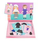 Smiki, Mądra Sówka, Moda, puzzle magnetyczne, 50 elementów