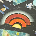 Smiki, Mądra Sówka, Układ słoneczny, puzzle magnetyczne