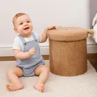 Smiki, Miś, pufa do przechowywania, pluszowa, brązowa