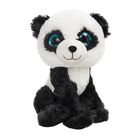 Smiki, Panda, maskotka z brokatowymi oczkami, 33 cm