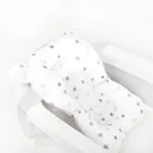 Smiki, poduszka do wanienki, biała, gwiazdki