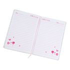 Smiki, Squishy, Panda, notes w brokatowej okładce z gniotkiem