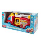 Smiki, straż pożarna, pojazd z dźwiękiem