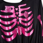 Smiki, Szkielet, stój dla dzieci, czarno-różowy, 5-6 lat