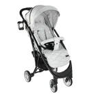 Smiki, Thunder Pro, wózek spacerowy, czarna rama, szaro-srebrny