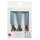 Smiki, Very Bunny, pierwsze sztućce, niebieskie